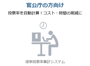 らくレポ：投票率を自動計算！コスト・時間の削減に